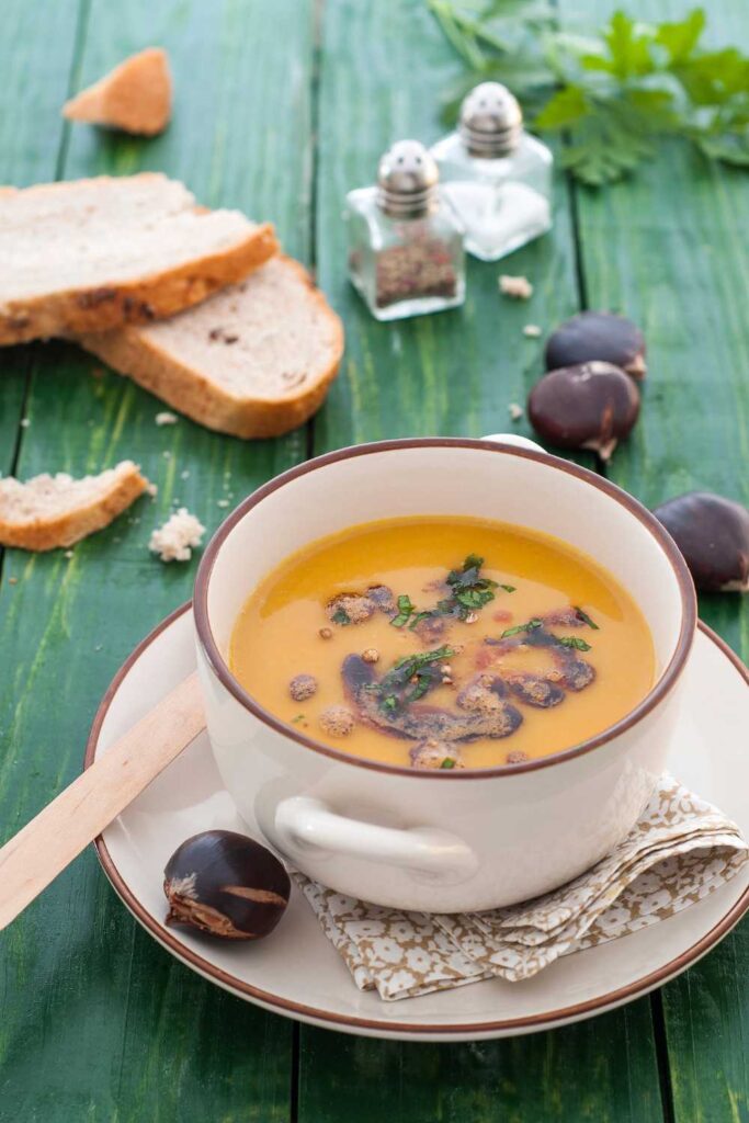 Nigella Chestnut Soup 