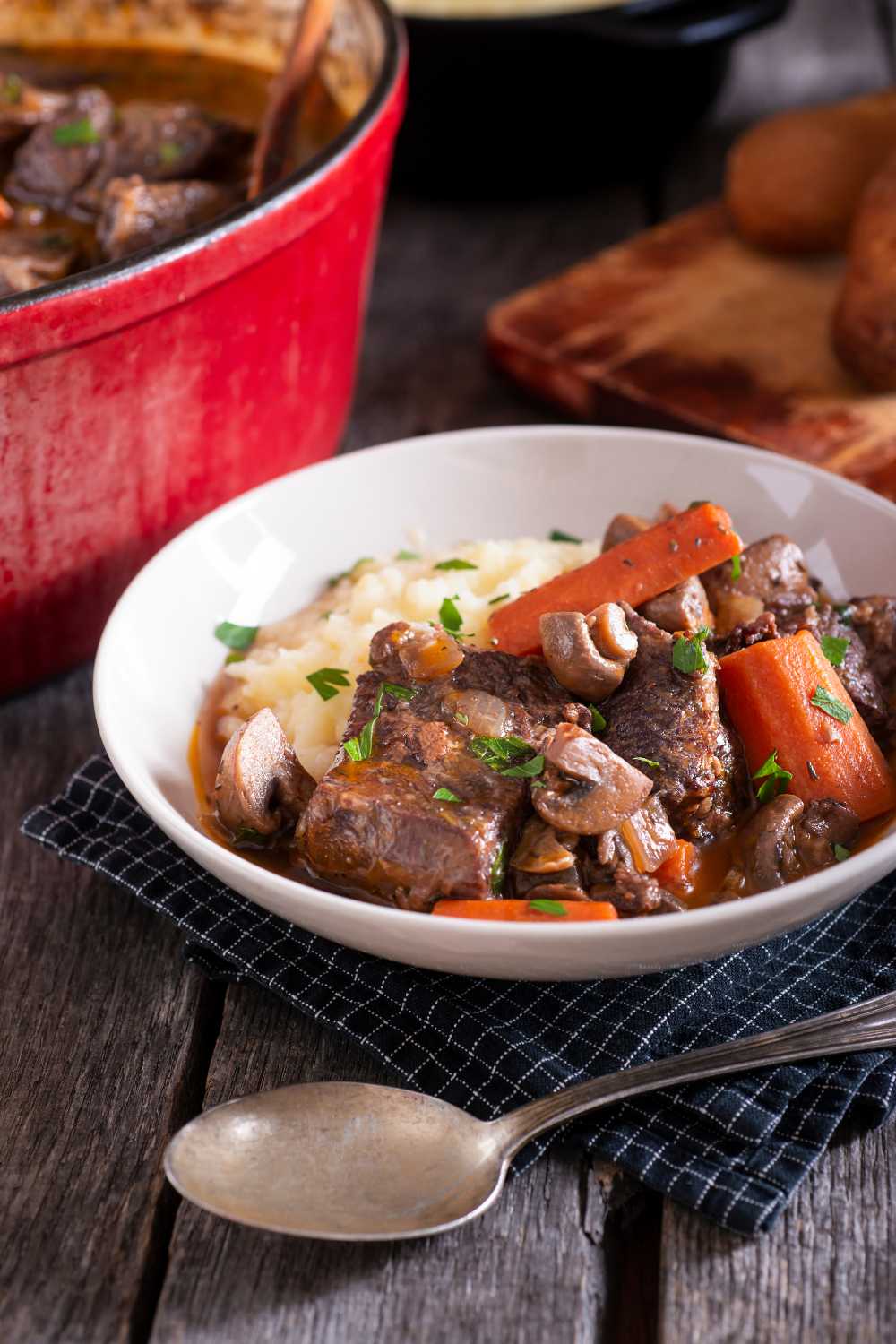 Mary Berry Beef Bourguignon Slow Cooker | British Chefs Table