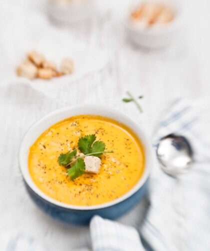 Nigella Carrot And Coriander Soup