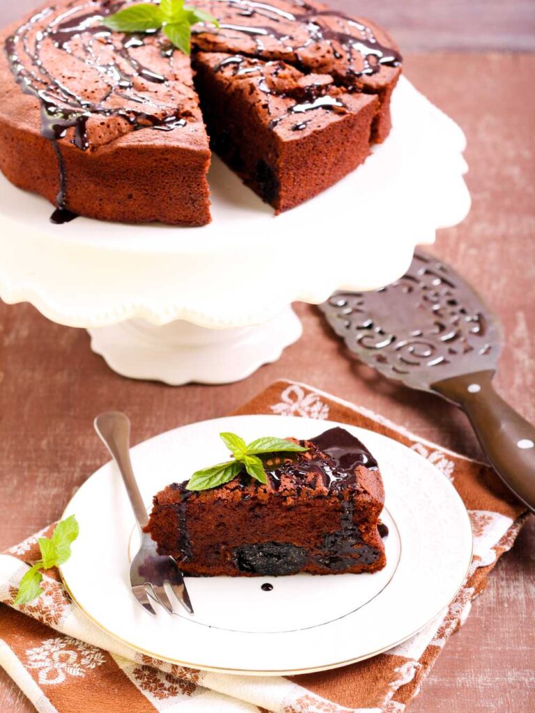 Nigella Sunken Amaretto Chocolate Cake