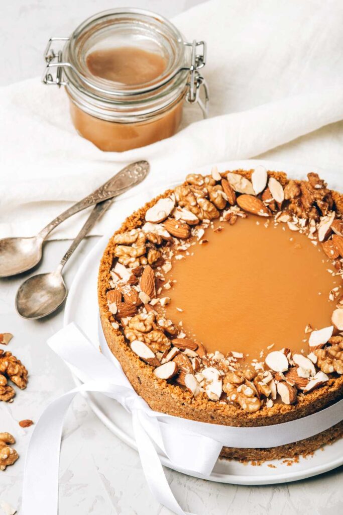 Mary Berry Salted Caramel Cheesecake 