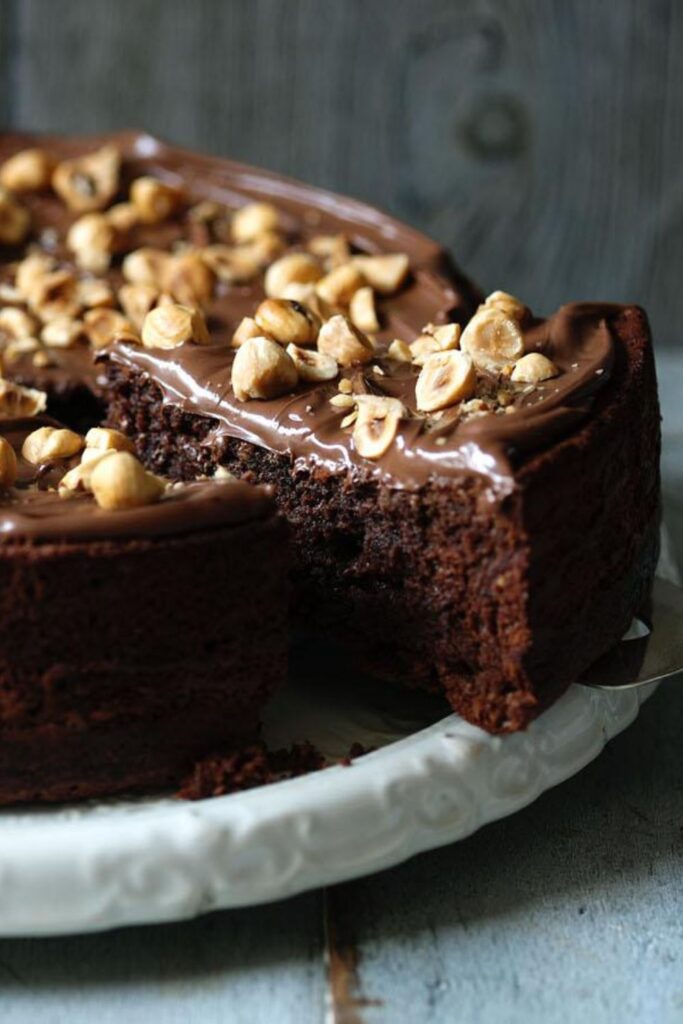 Mary Berry Chocolate and Hazelnut Cake