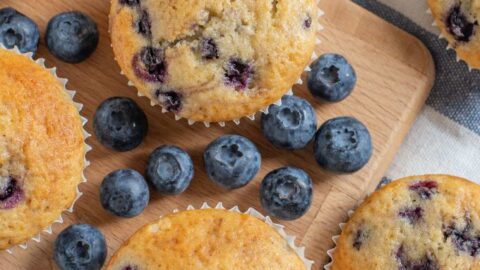 Mary Berry Blueberry Muffin Recipe | British Chefs Table