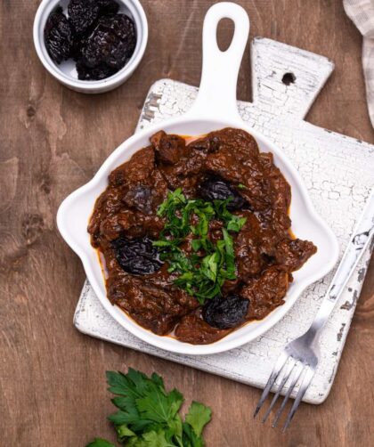 Nigella Pork And Prune Casserole