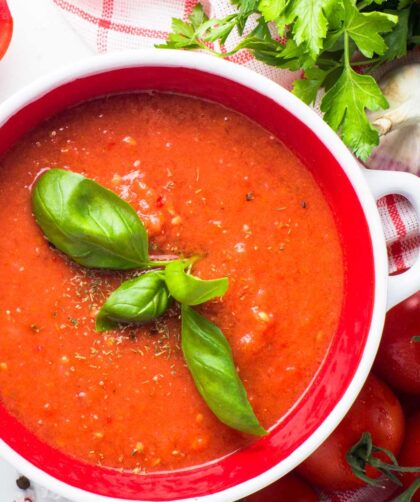 Mary Berry Tomato And Basil Soup