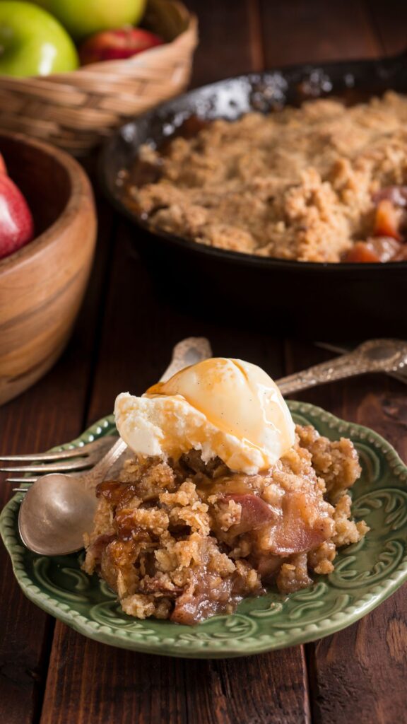 James Martin Apple Crumble