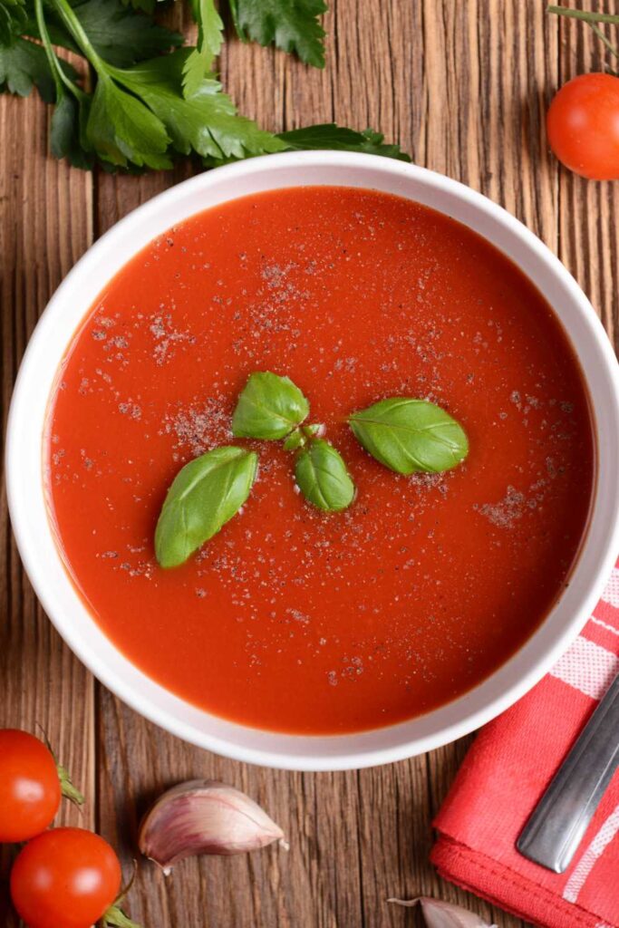 Mary Berry Tomato And Basil Soup 
