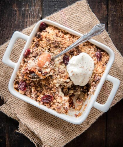 James Martin Apple Crumble