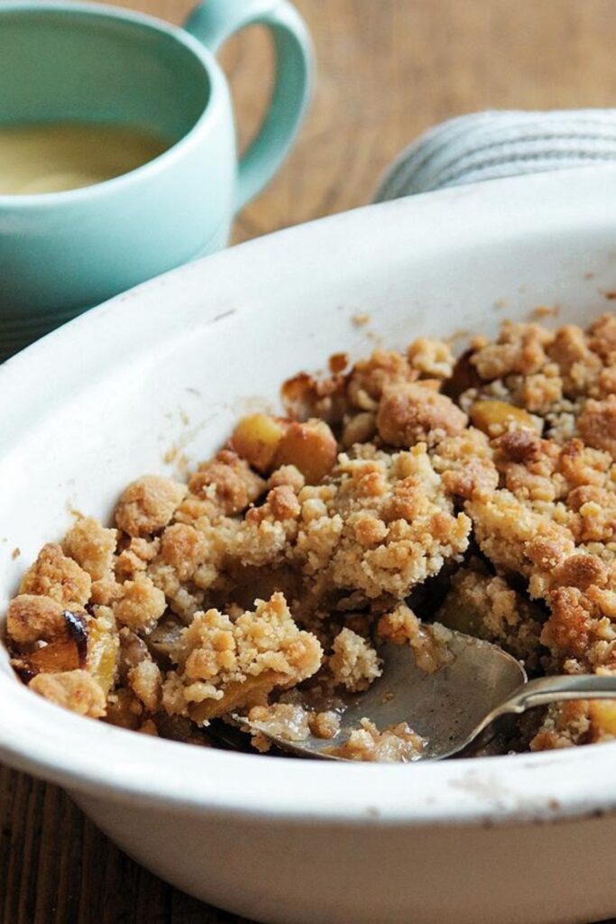 James Martin Apple Crumble