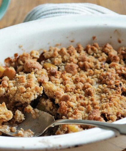 James Martin Apple Crumble