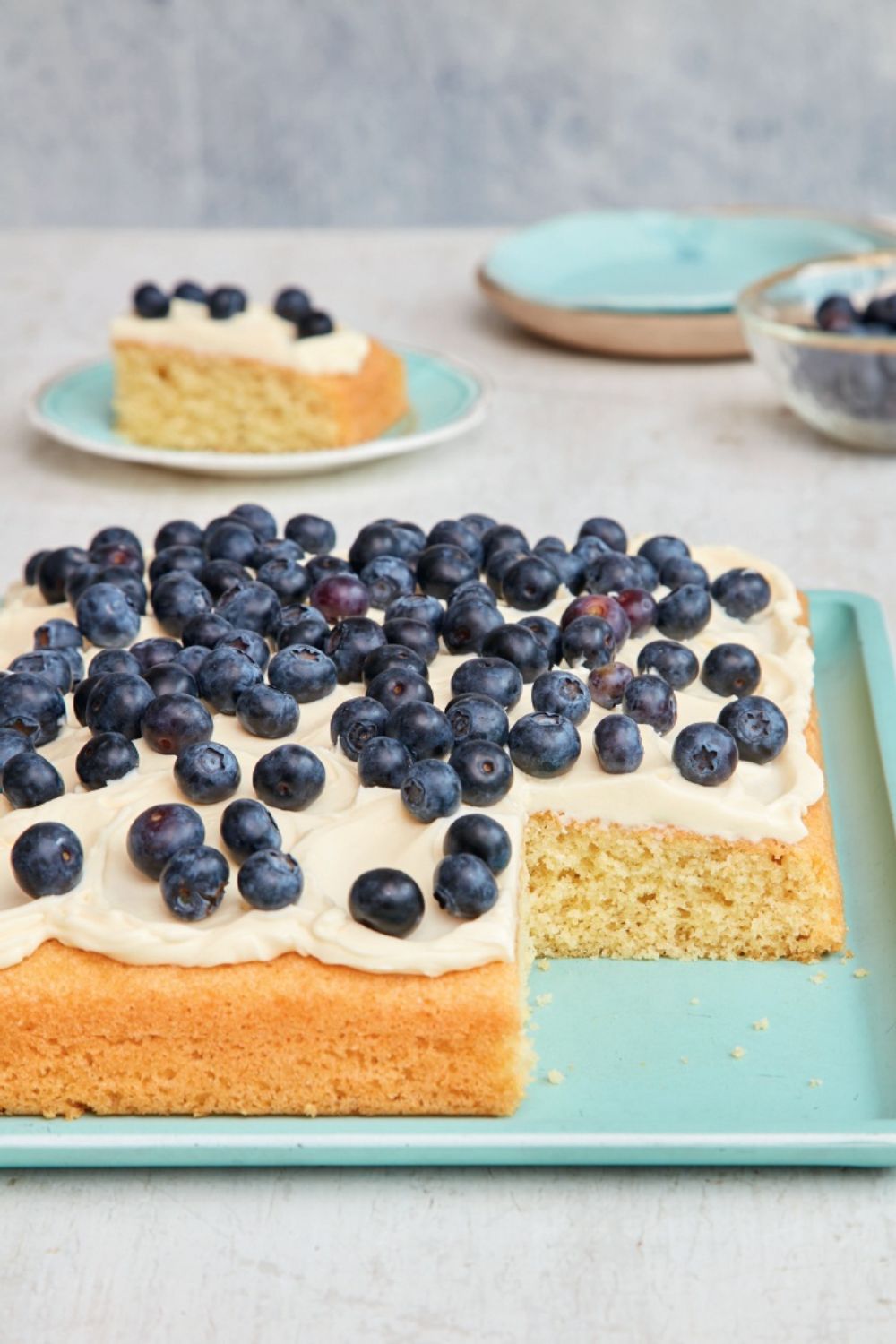 Mary Berry Blueberry Traybake