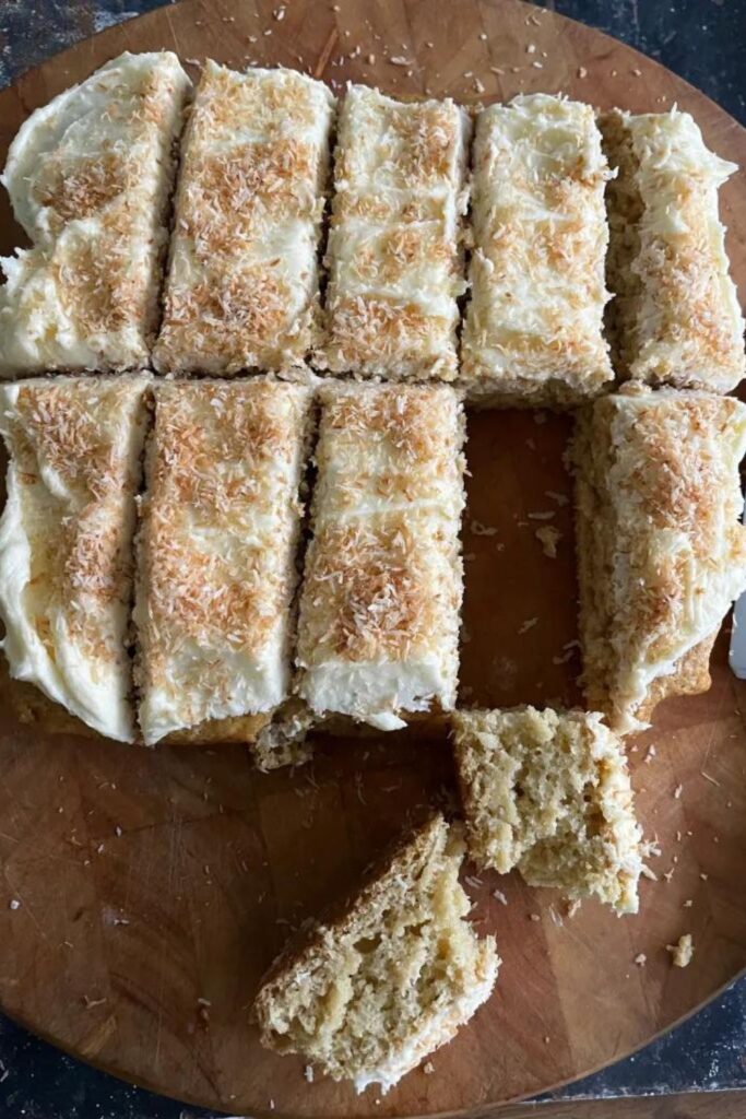 Mary Berry Coconut Tray Bake