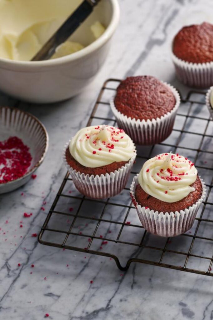 Mary Berry Red Velvet Cupcakes