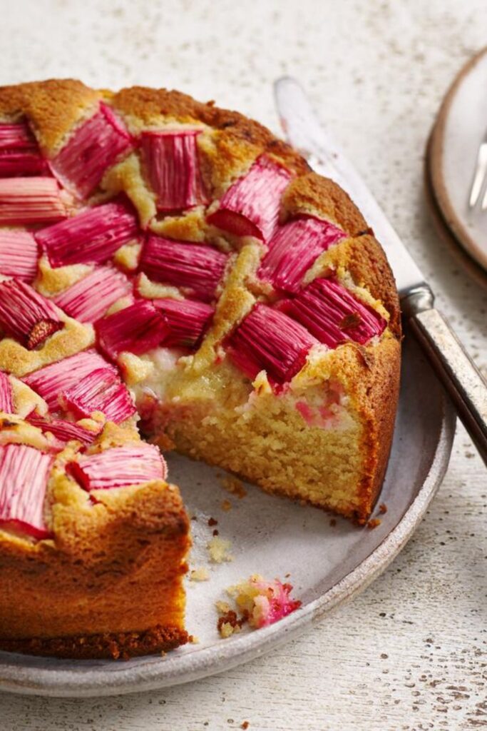 Mary Berry Rhubarb Sponge