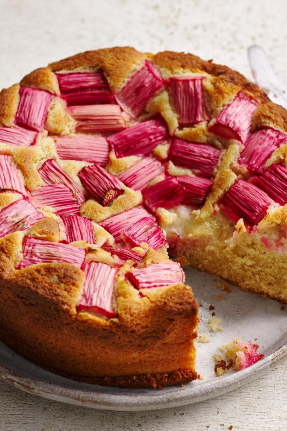 Mary Berry Rhubarb Sponge