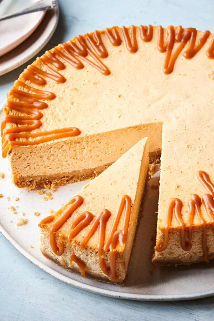 Mary Berry Salted Caramel Cheesecake