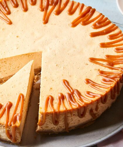 Mary Berry Salted Caramel Cheesecake