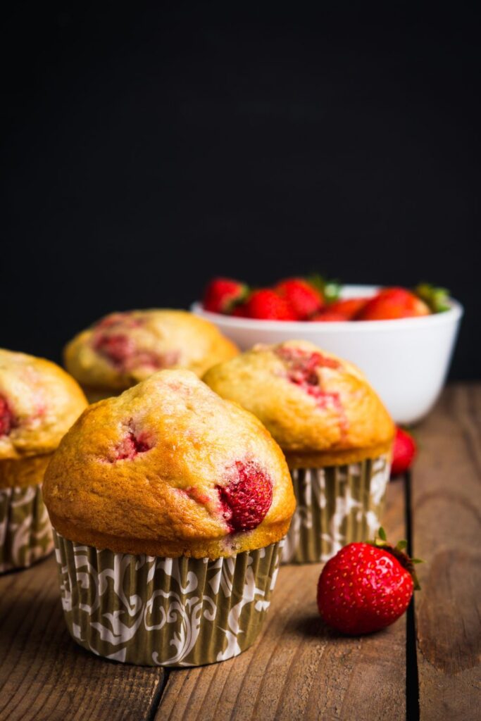 Mary Berry Strawberry Muffins