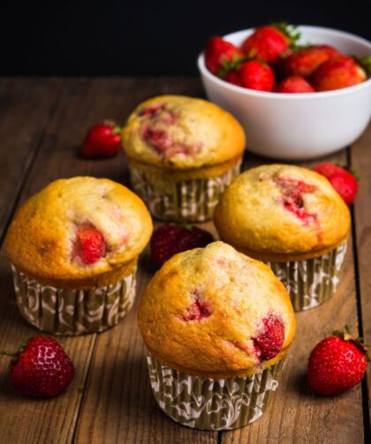 Mary Berry Strawberry Muffins