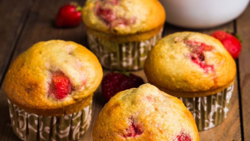 Mary Berry Strawberry Muffins