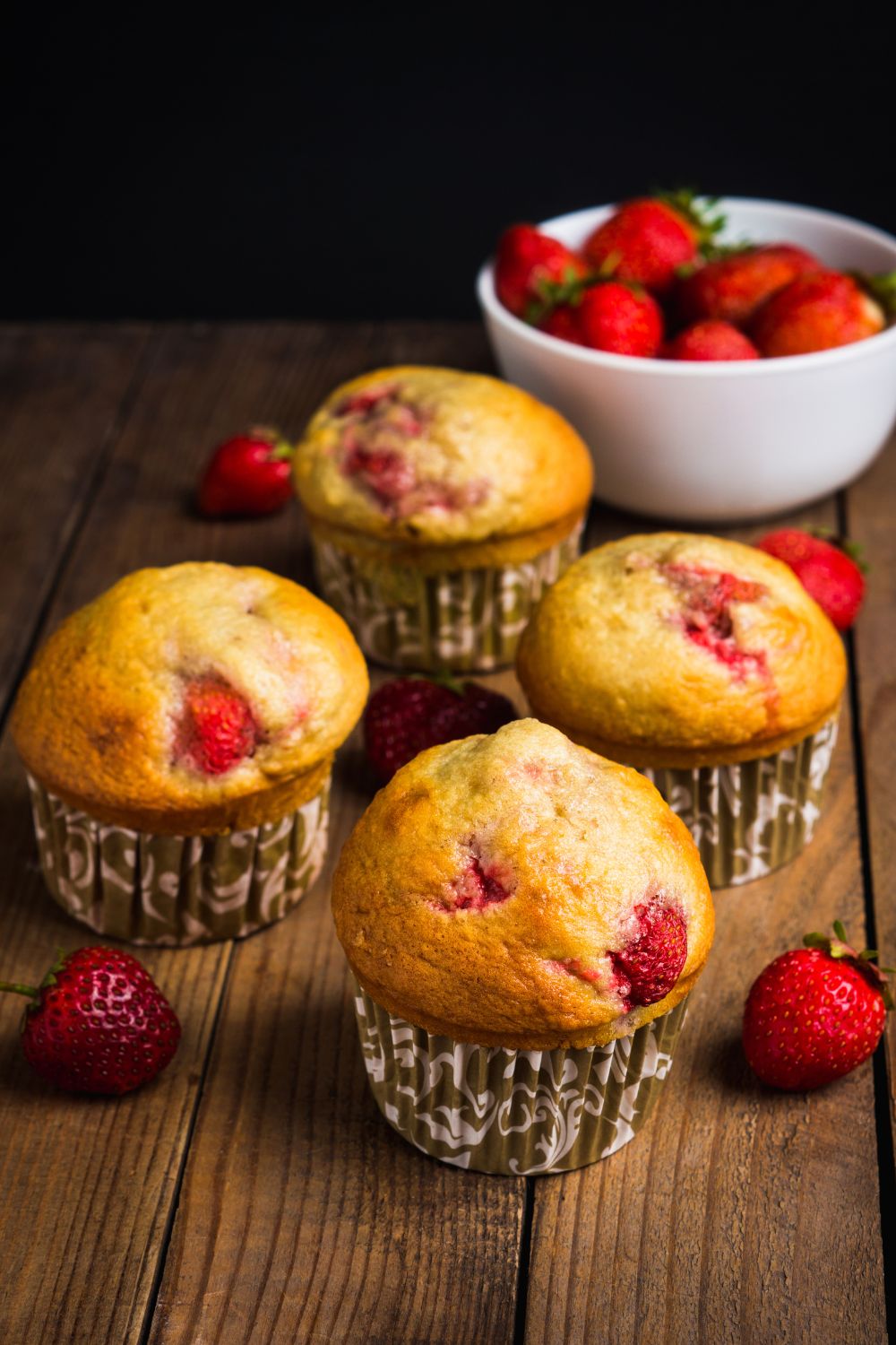 Mary Berry Strawberry Muffins