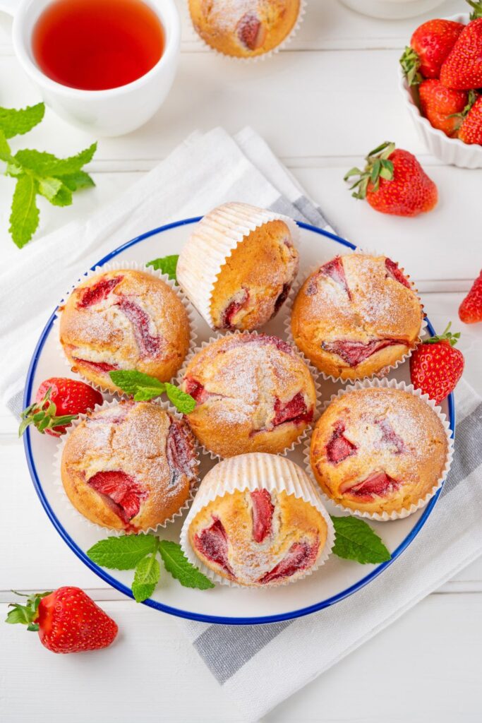 Mary Berry Strawberry Muffins