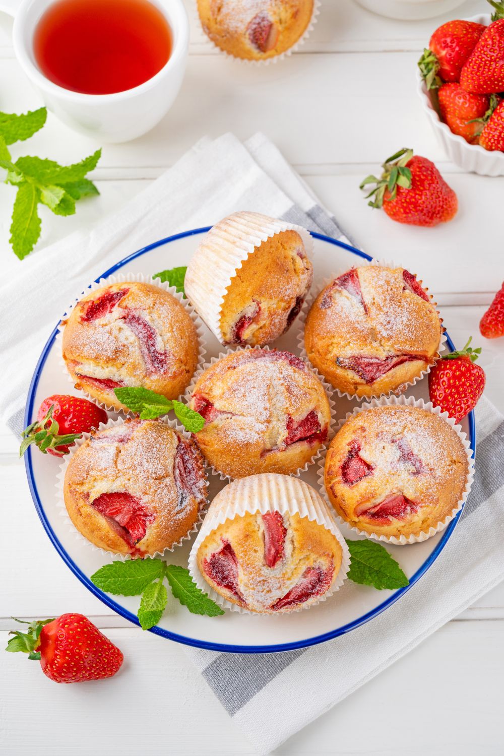 Mary Berry Strawberry Muffins | British Chefs Table