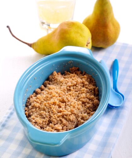 Nigella Pear Crumble