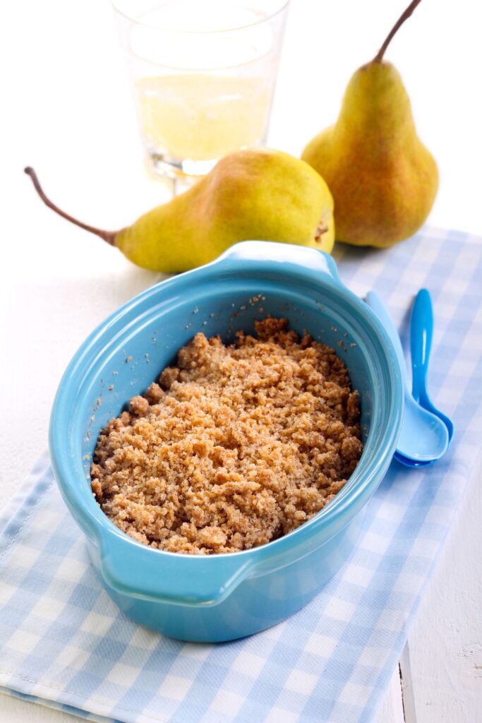 Nigella Pear Crumble