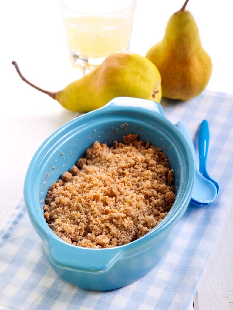 Nigella Pear Crumble