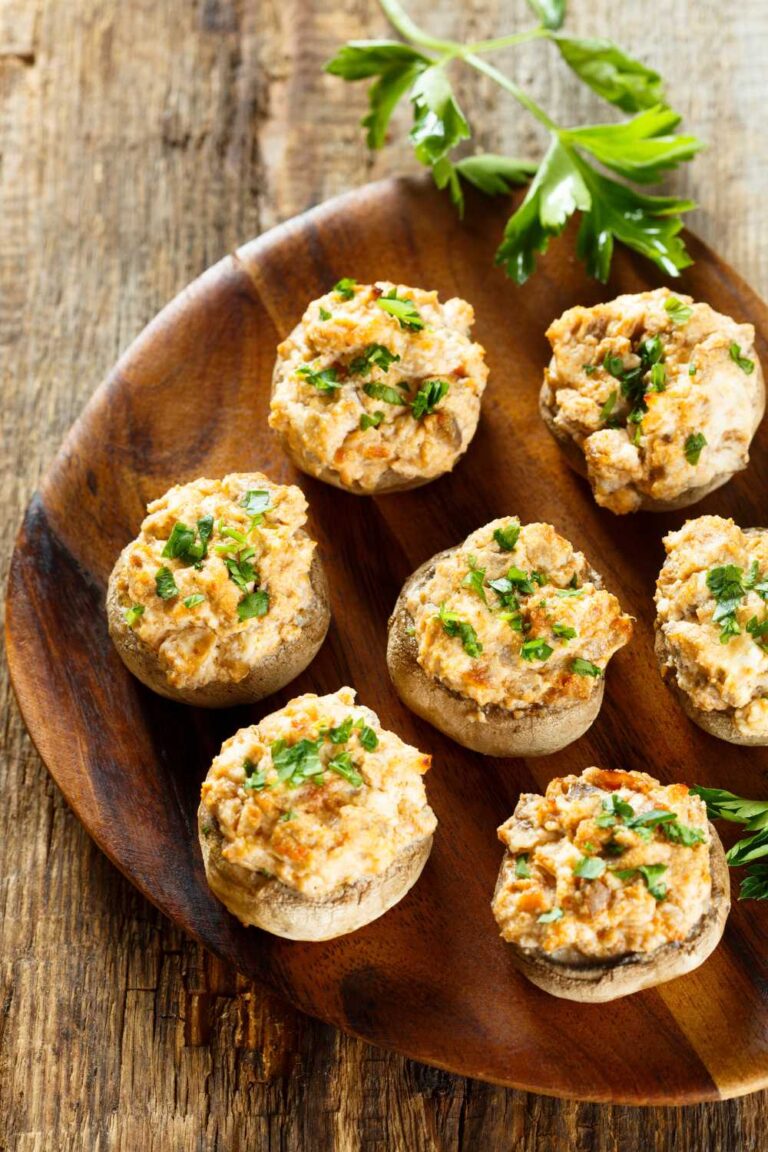 Mary Berry Stuffed Mushrooms | British Chefs Table