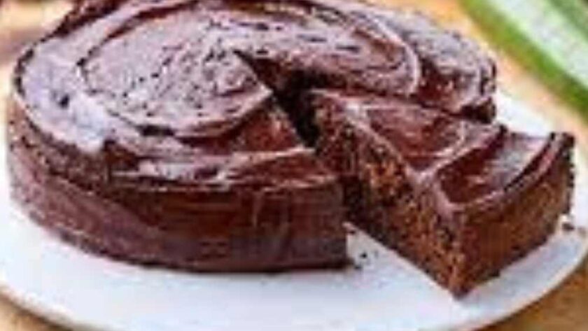 Nigella Chocolate Courgette Cake