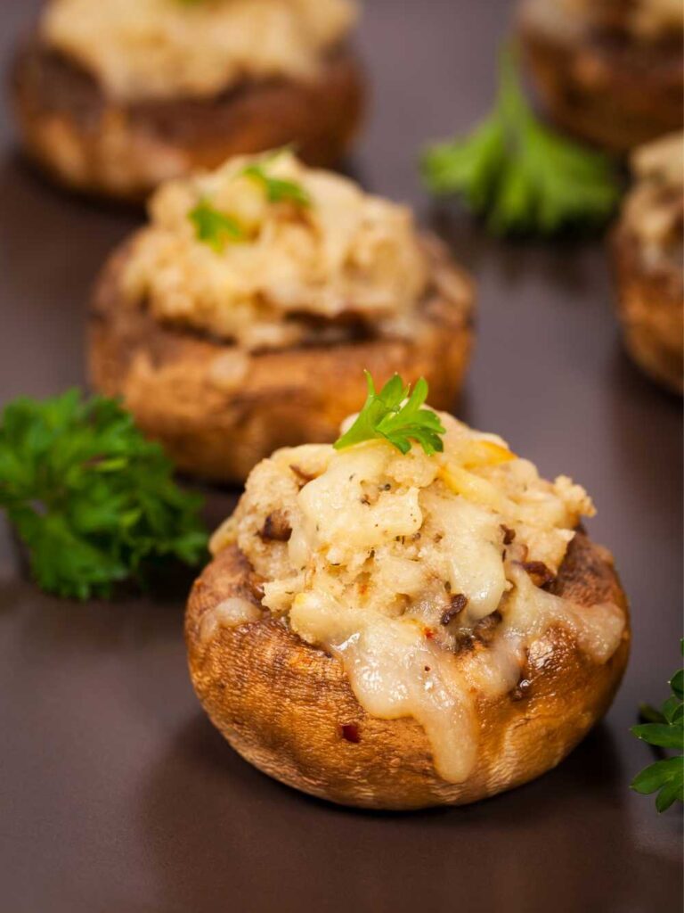 Mary Berry Stuffed Mushrooms | British Chefs Table