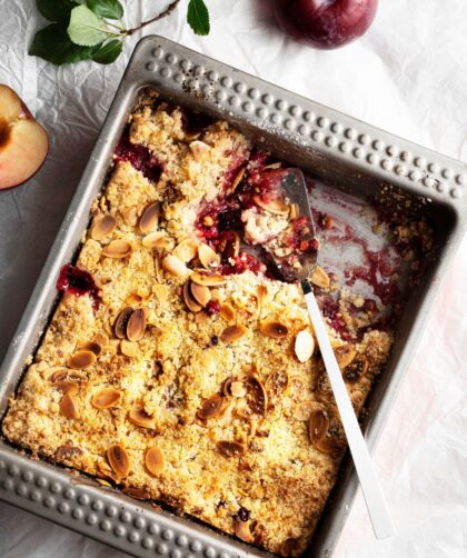 Delia Smith Plum Crumble