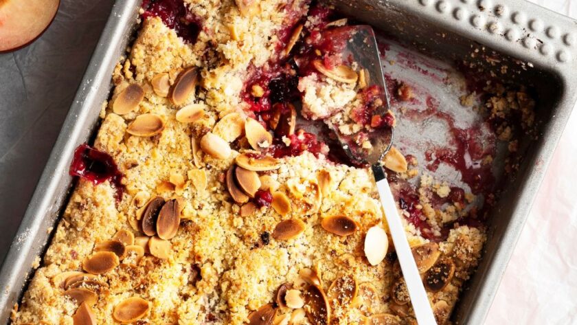 Delia Smith Plum Crumble