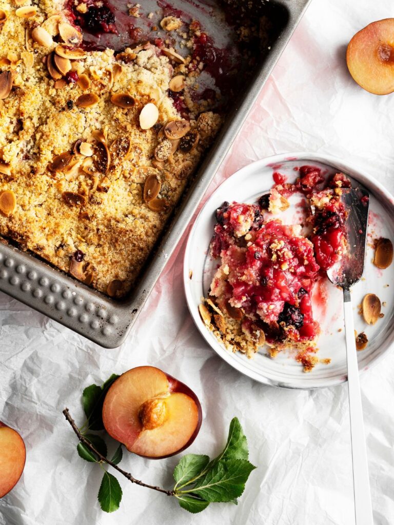 Delia Smith Plum Crumble