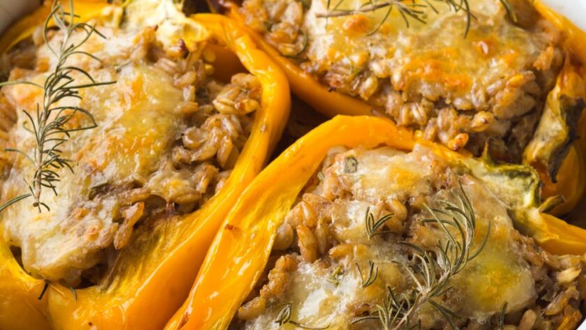 Delia Smith Stuffed Peppers