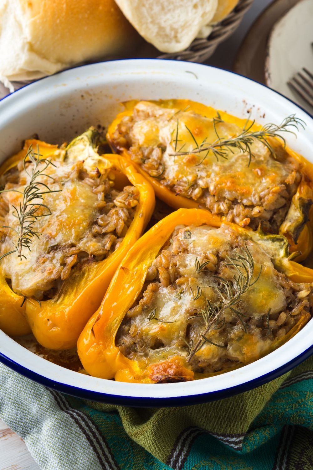 Delia Smith Stuffed Peppers