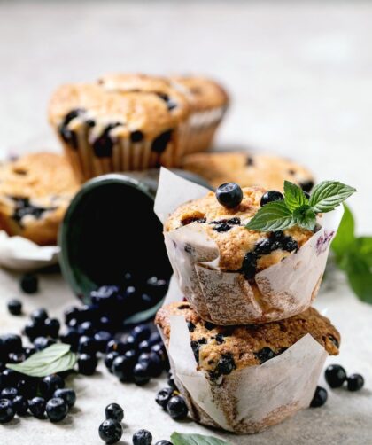 James Martin Blueberry Muffins