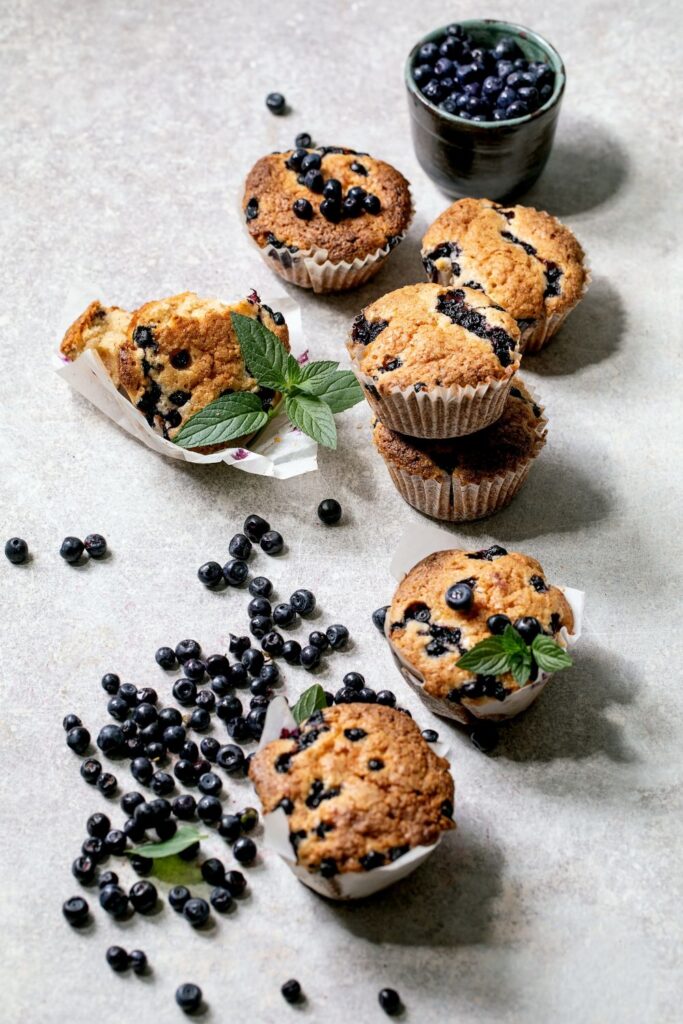 James Martin Blueberry Muffins