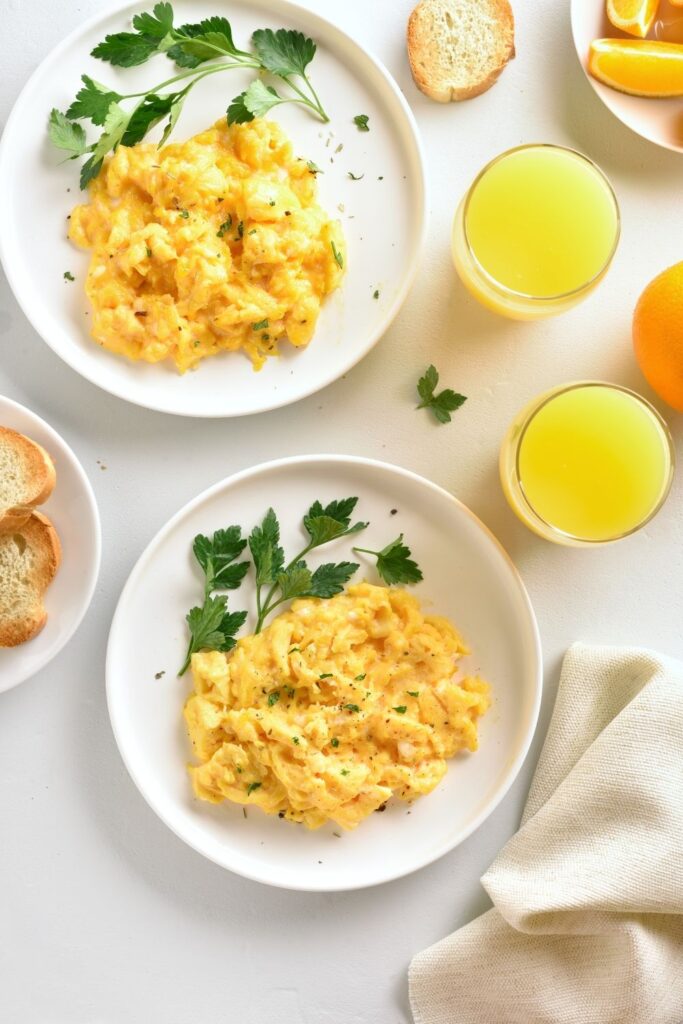 James Martin Scrambled Eggs
