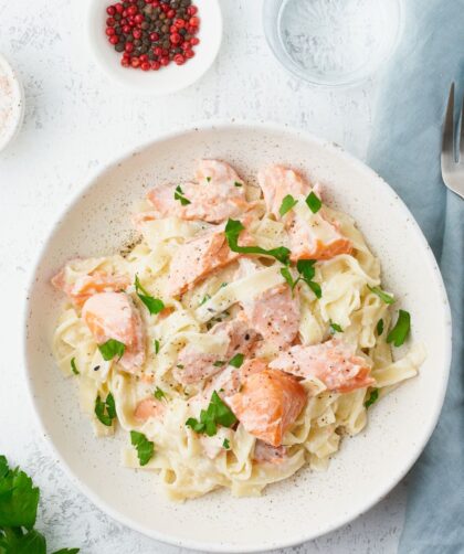 Nigella Salmon Pasta