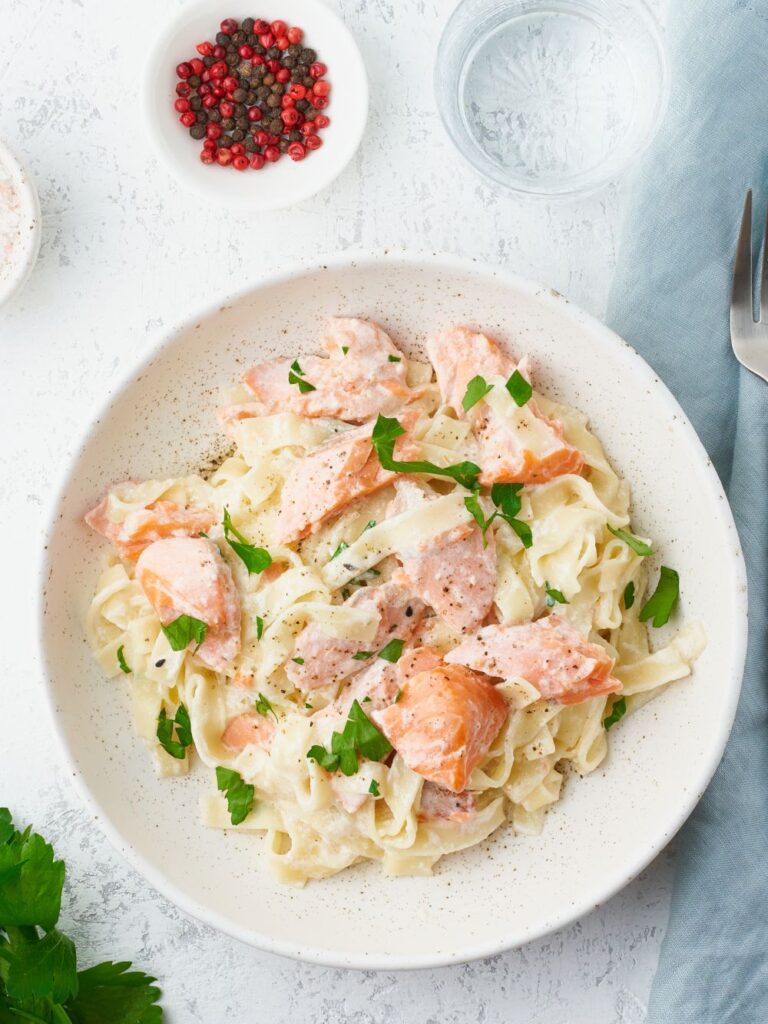 Nigella Salmon Pasta