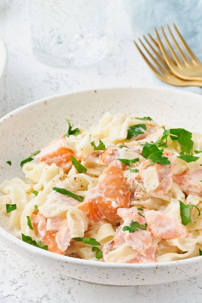 Nigella Salmon Pasta