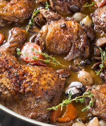 James Martin Coq Au Vin Recipe