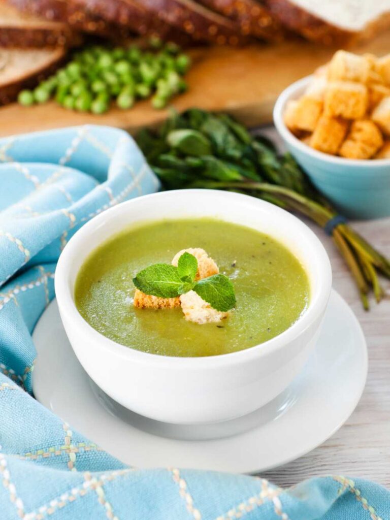 Nigella Pea And Mint Soup