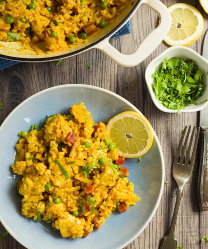 Nigella Chicken And Chorizo Paella