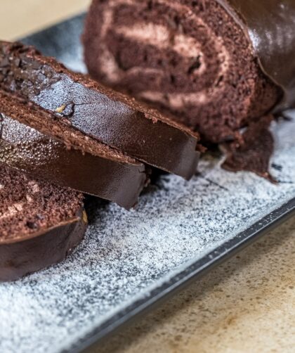 Delia Smith Chocolate Roulade