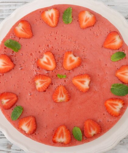 Mary Berry Strawberry Cheesecake