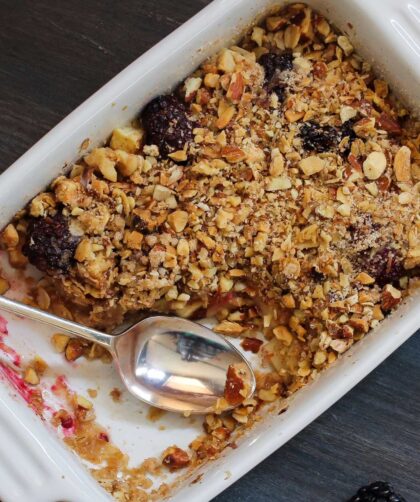 Mary Berry Apple And Blackberry Crumble